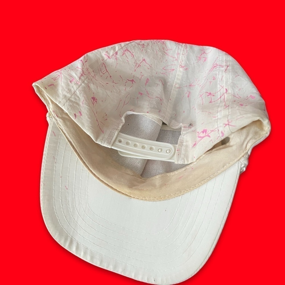 Vintage Sparky’s Beach Snapback Hat White OS - Picture 3 of 4